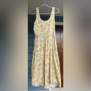 Organic Fit and Flare Sun Dress